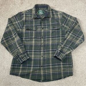 Men’s Woolrich Flannel Shirt Jacket Size L